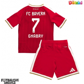 Bayern Munich Serge Gnabry #7 Dětské Domácí dres komplet 2026-27 Krátký Rukáv (+ trenýrky)